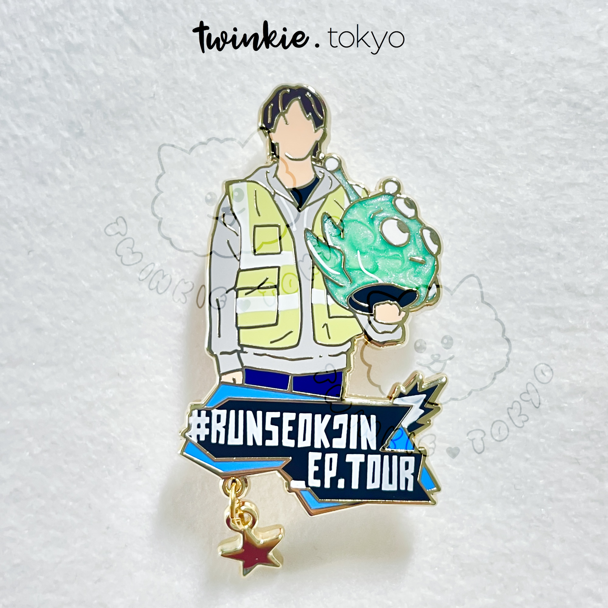 Run! Seokjin Ep Tour Pin — Twinkie.Tokyo